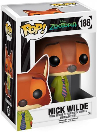 Figurine Funko Pop Zootopie [Dinsey] #186 Nick Wilde