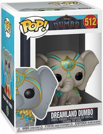 Figurine Funko Pop Dumbo 2019 [Disney] #512 Dreamland Dumbo avec Costume Bleu