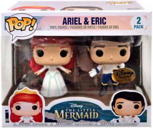 Figurine Funko Pop La Petite Sirène [Disney] #0 Ariel & Eric Mariage  - 2 pack
