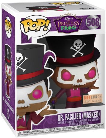 Figurine Funko Pop La Princesse et la Grenouille [Disney] #508 Dr Facilier avec Masque