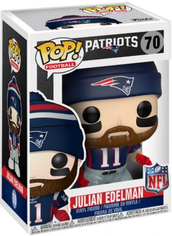 Figurine Funko Pop NFL #70 Julian Edelman