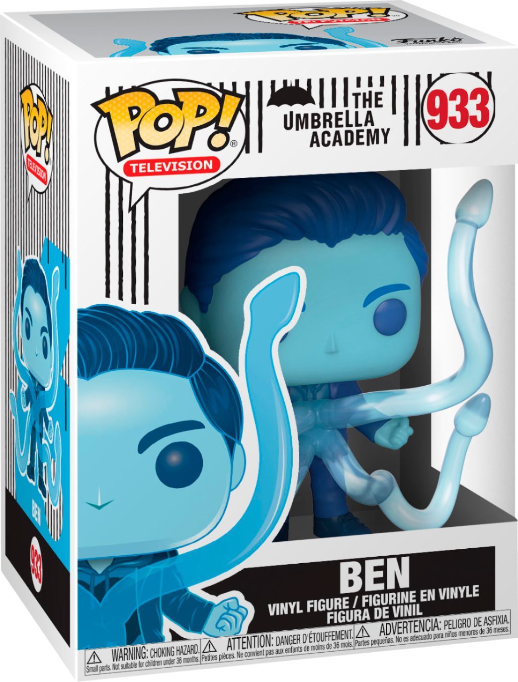 Figurine Pop The Umbrella Academy 933 pas cher Ben Hargreeves