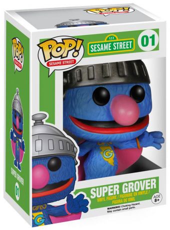 Figurine Funko Pop Sesame Street #01 Super Grover