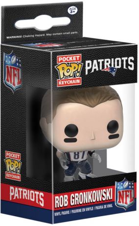 Figurine Funko Pop NFL Rob Gronkowski - Porte-clés