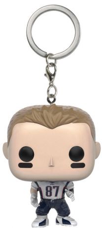 Figurine Funko Pop NFL Rob Gronkowski - Porte-clés