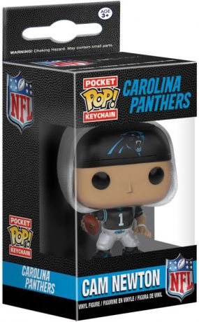 Figurine Funko Pop NFL Cam Newton - Porte-clés