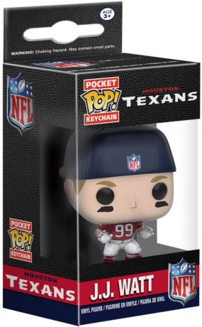 Figurine Funko Pop NFL J.J. Watt - Porte-clés