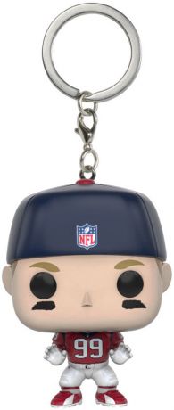 Figurine Funko Pop NFL J.J. Watt - Porte-clés