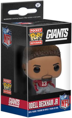 Figurine Funko Pop NFL Odell Beckham Jr - Porte-clés