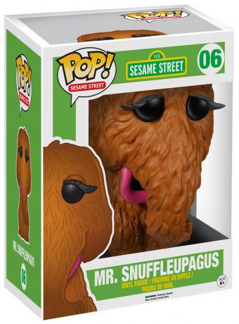 Figurine Funko Pop Sesame Street #06 Mr Snuffleupagus - 15 cm