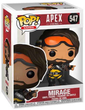 Figurine Funko Pop Apex Legends #547 Mirage