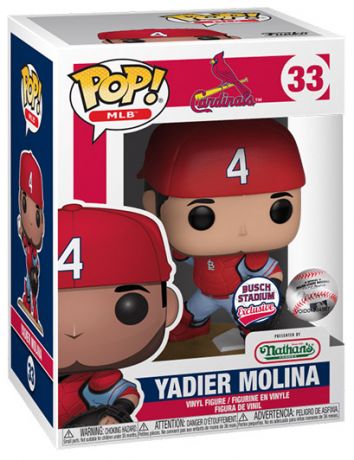 Figurine Funko Pop MLB : Ligue Majeure de Baseball #33 Yadier Molina