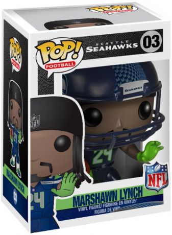 Figurine Funko Pop NFL #03 Marshawn Lynch