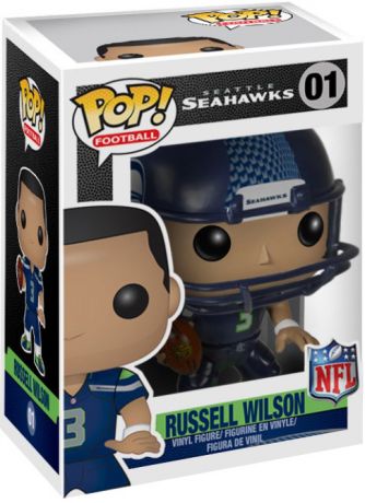 Figurine Funko Pop NFL #01 Russell Wilson
