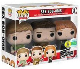 Figurine Funko Pop Scott Pilgrim Sex Bob-Omb: Scott, Stephen & Kim - 3 pack