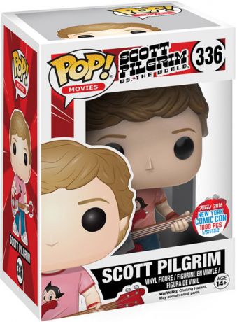 Figurine Funko Pop Scott Pilgrim #336 Scott Pilgrim avec t-shirt Astro Boy 