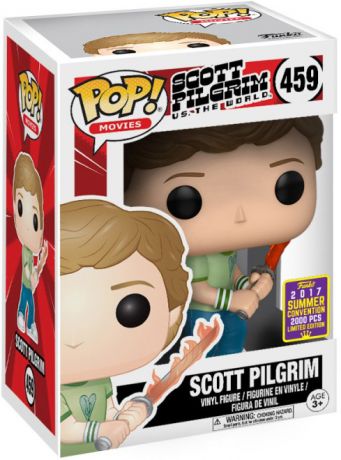 Figurine Funko Pop Scott Pilgrim #459 Scott Pilgrim avec Epée du Destin
