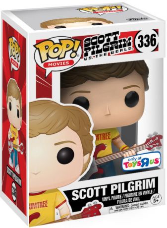 Figurine Funko Pop Scott Pilgrim #336 Scott Pilgrim avec T-shirt Plumtree 