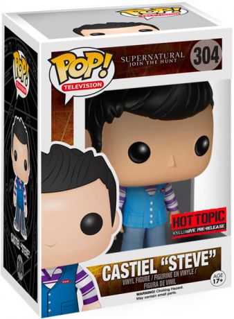Figurine Funko Pop Supernatural #304 Castiel en Steve