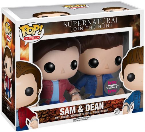 Figurine Funko Pop Supernatural Sam & Dean - 2 pack