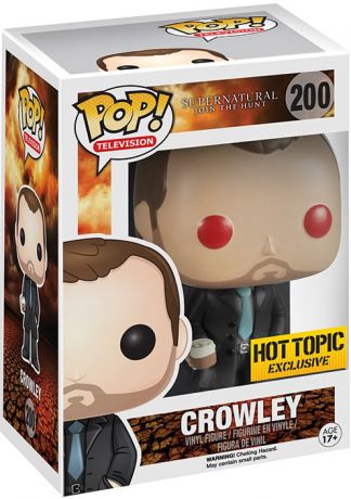 Figurine Funko Pop Supernatural #200 Crowley avec Yeux de Démon