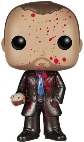 Figurine Funko Pop Supernatural #200 Crowley - Ensanglanté & Métallique