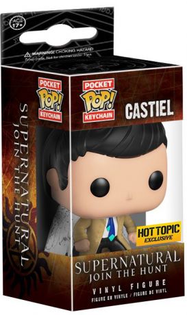 Figurine Funko Pop Supernatural Castiel avec des Ailes - Porte-clés