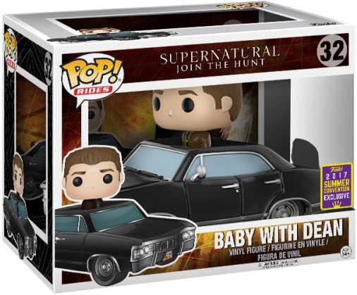 Figurine Pop Supernatural #32 pas chère : Dean Winchester avec Baby