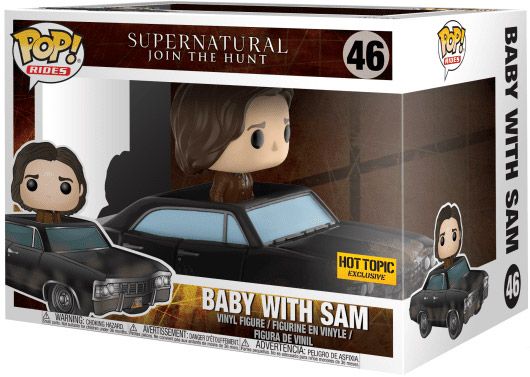 Figurine Funko Pop Supernatural #46 Sam Winchester avec Baby 