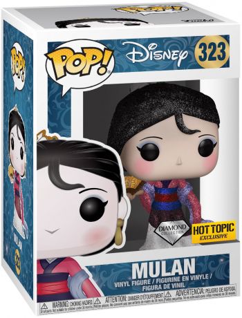 Figurine Funko Pop Mulan [Disney] #323 Mulan - Pailleté