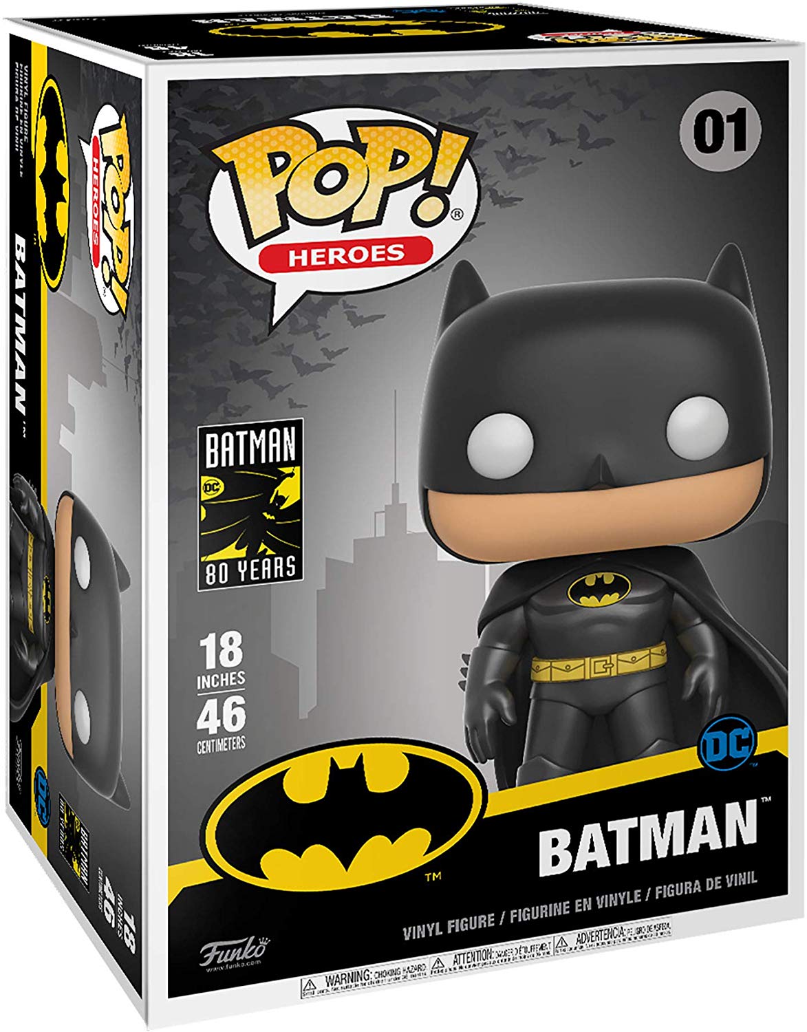 Figurine Pop Batman [DC] #1 pas cher : Batman - 46 cm