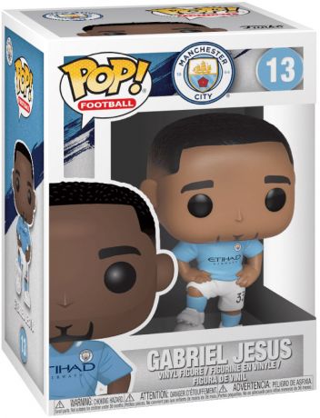 Figurine Funko Pop FIFA / Football #13 Gabriel Jesus