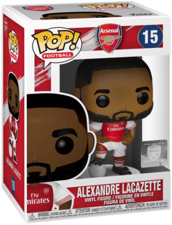 Figurine Funko Pop FIFA / Football #15 Alexandre Lacazette - Arsenal