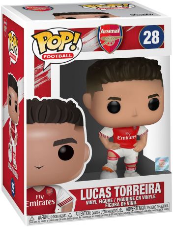 Figurine Funko Pop FIFA / Football #28 Lucas Torreira - Arsenal