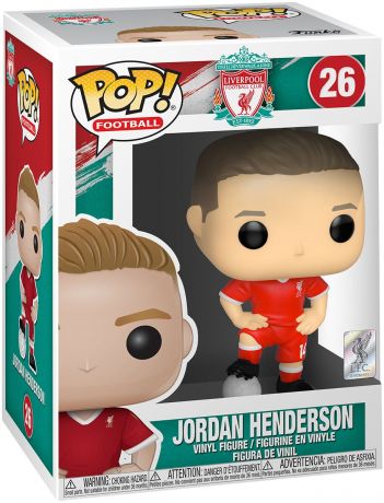 Figurine Funko Pop FIFA / Football #26 Jordan Henderson - Liverpool