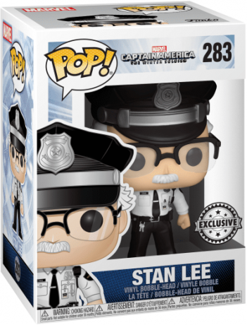 Figurine Funko Pop Stan Lee #283 Stan Lee en Agent de Police