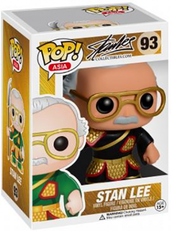 Figurine Funko Pop Stan Lee #93 Stan Lee Guan Yu Noir