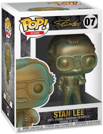 Figurine Funko Pop Stan Lee #07 Stan Lee - Patine