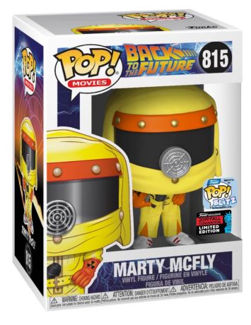 Figurine Funko Pop Retour vers le Futur #815 Marty McFly en tenue de décontamination