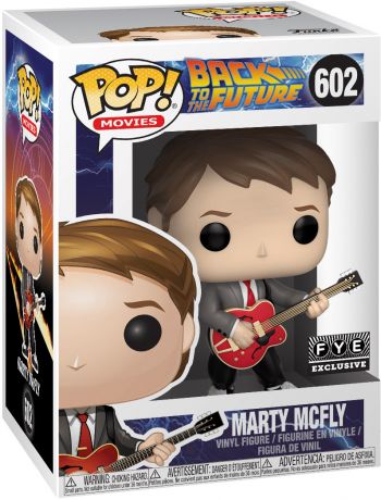 Figurine Funko Pop Retour vers le Futur #602 Marty McFly avec Guitare