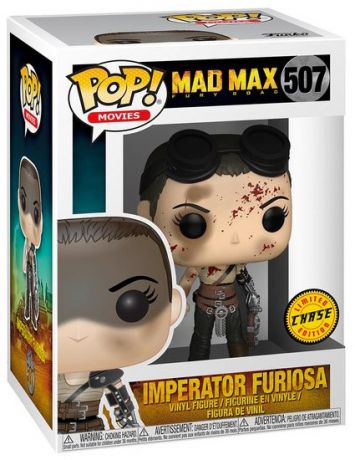 Figurine Funko Pop Mad Max Fury Road #507 Imperator Furiosa (Ensanglantée) [Chase]