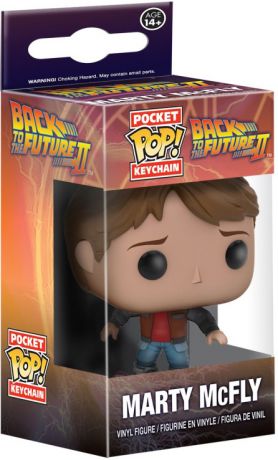 Figurine Funko Pop Retour vers le Futur Marty McFly - Porte-clés