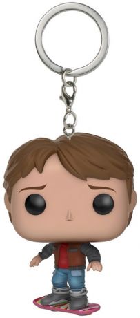 Figurine Funko Pop Retour vers le Futur Marty McFly - Porte-clés