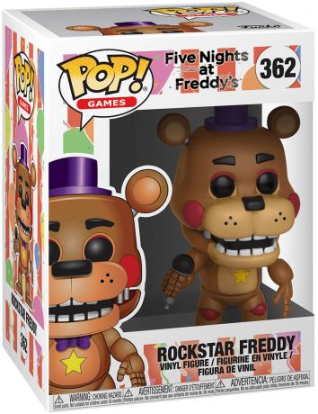 Figurine Funko Pop Five Nights at Freddy's #362 Freddy l'Ours Rockstar