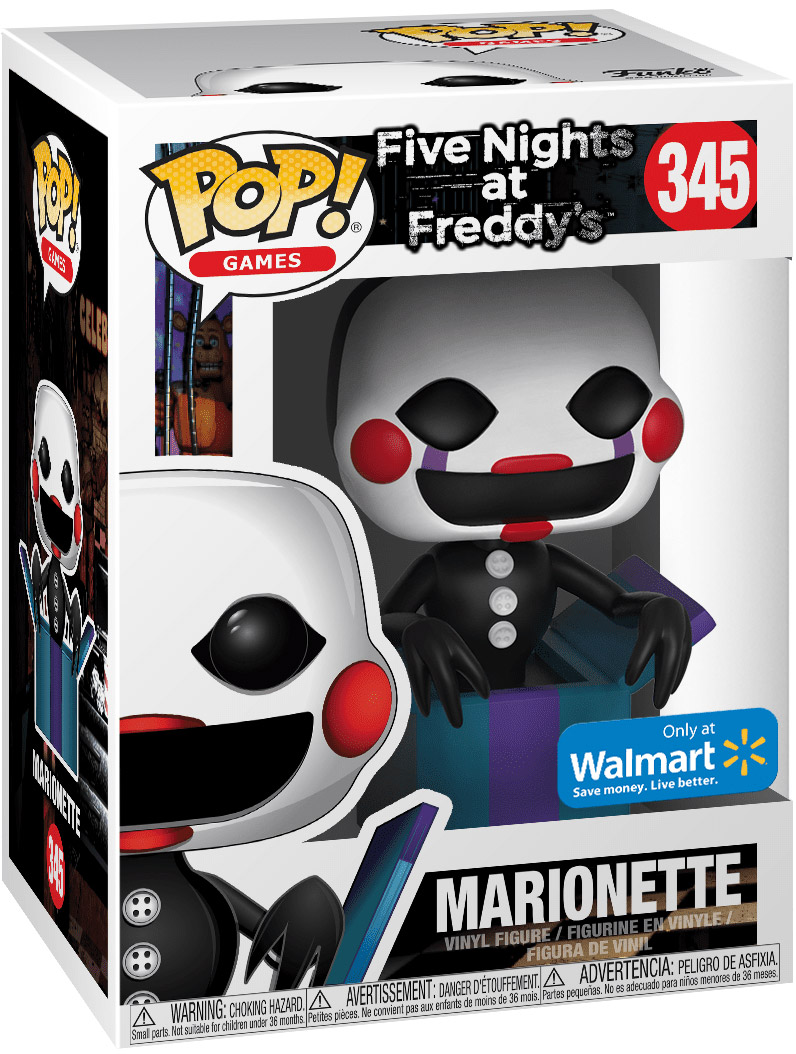 Figurine Pop Marionette (Five Nights At Freddy's) #345 pas cher