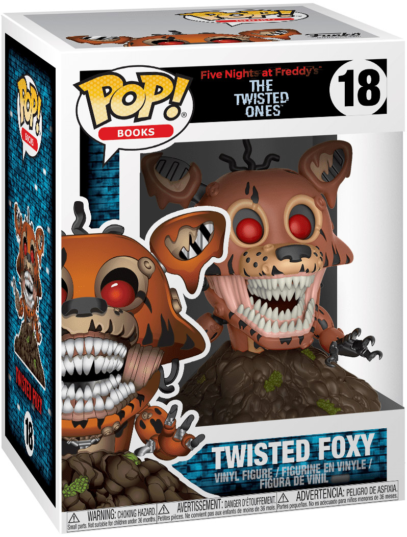 Five nights at Freddy's　TWISTED FOXY　POP Figurine Pop Five Nights at Freddy's #18 pas cher : Foxy Abîmé