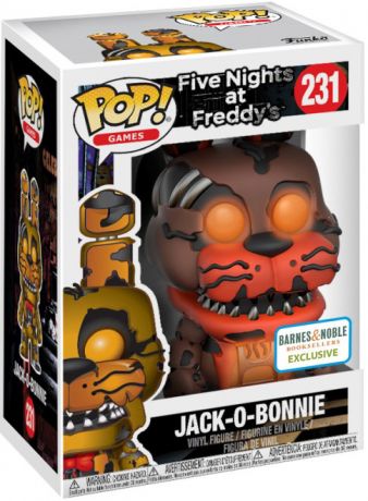 Figurine Funko Pop Five Nights at Freddy's #231 Bonnie Le Lapin - Brillant dans le noir