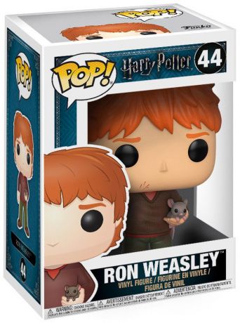 Figurine Funko Pop Harry Potter #44 Ron Weasley avec Croutard