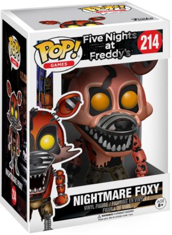 Figurine Funko Pop Five Nights at Freddy's #214 Foxy Cauchemar