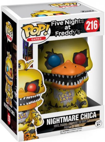 Figurine Funko Pop Five Nights at Freddy's #216 Chica le Poulet Cauchemar